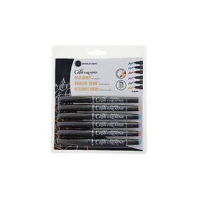 Manuscript Kalligrafimarker Kreativ Metallic 6-pack