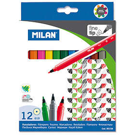 MiLAN Fiberpennor 12-pack