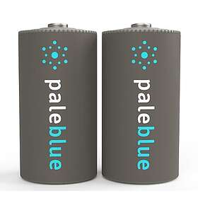 Pale BLUE Blue Laddningsbart Batteri C 3000mah 2-pack Inkl 2x Laddningskabel PB-