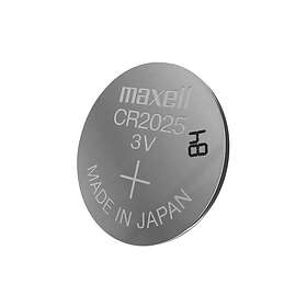 Maxell CR 2025 batteri 5 x CR2025 Li/MnO2