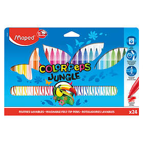 Maped Colorpeps Tuschpennor Jungle 24-pack