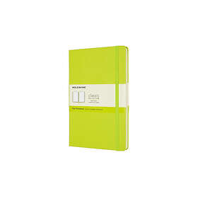 Moleskine Classic Hard Cover Large Lemon Green Plain