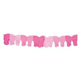 Folat Girlang Babyfötter Rosa