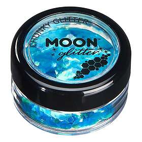 Buttericks Moon Creations Iridescent Chunky Glitter Blå