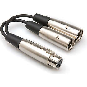 Hosa XLR3F to Dual XLR3M