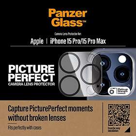 PanzerGlass™ Picture Perfect Camera Lens Protector Apple iPhone 15 Pro/15  Pro Max - Black