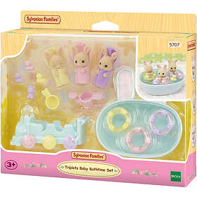 Sylvanian Families Dockhustillbehör Triplets Baby Bathtime Set