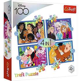 Trefl Disney Puzzle 4-in-1
