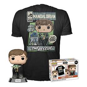 POP The Mandalorian -Booble Head Nr482 Luke With Child Tee