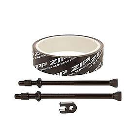 SRAM Tubeless Kit 23 Mm Tape/2 Universal Valves 100 Mm/1 Valve Core Wrench Svart