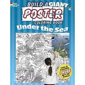 Giant Build a Poster Coloring Book--Under the Sea