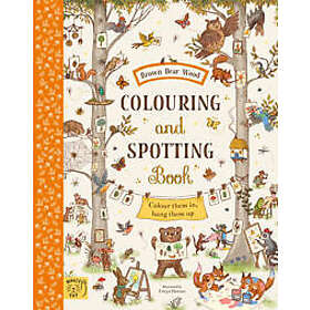 Bear Brown Wood: Colouring and Spotting Book