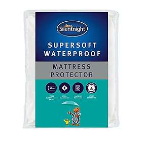Silentnight Supersoft Waterproof Mattress Protector – Luxury Quilted Quiet Bed M