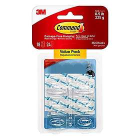 3M Command Value Pack Mini Hooks