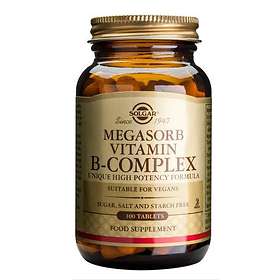 Find The Best Price On Solgar Megasorb Vitamin B-Complex 100 Tablets ...