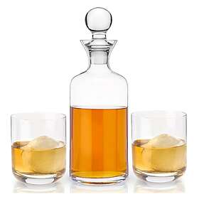 Modern Whiskykaraff & Whiskeyglas Set