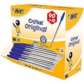 BIC Kulepenn Cristal M blå (100)