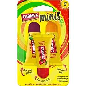 Carmex Minis Lip Balm 3-pack