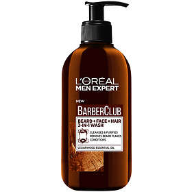 L'Oreal Men Barber Club Beard & Face & Hair 3in1 Wash 200ml