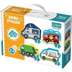 Trefl Baby Puzzle Different Work Vehicles