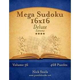Deluxe Mega Sudoku 16x16 Extreme Volume 56 468 Logic Puzzles