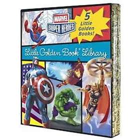 Marvel Little Golden Book Library (Marvel Super Heroes): Spider-Man; Hulk; Iron 