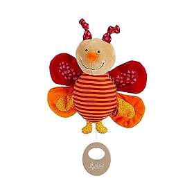 Sigikid Toy Clock Fabric Animal Butterfly 40318