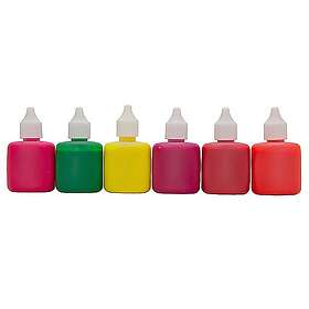 ABA Skol Effektfärg Marmoreringsfärg Fluorescerande Färger 6x25ml 6 färger x 25 