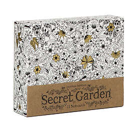 King Laurence Publishing Box med kort att färglägga Secret Garden