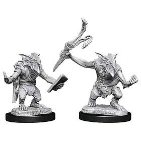 MAGIC Miniatures (unpainted): Goblin Guide & Goblin Bushwhacker