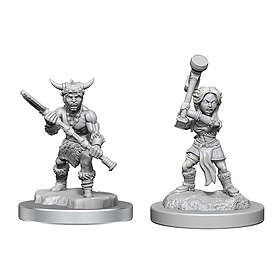 Nolzur's Miniatures Marvelous (unpainted): Halfling Barbarians