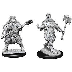 Nolzur's Miniatures Marvelous (unpainted): Human Barbarian Male