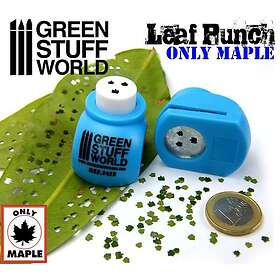 Green Stuff World Miniature Leaf Punch MEDIUM BLUE