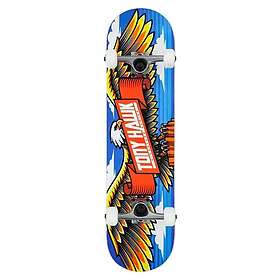 Tony Hawk 180 Series Komplett Skateboard (Wingspan) Blå 8"