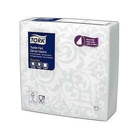 TORK artificial fabric banquet extremely soft 1 ply premium napkins white