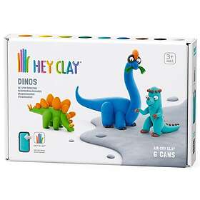 Hey Clay Dinos: Stegosaurus, Pachycephalosaurus, Brachiosaurus