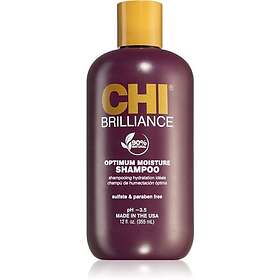 Chi Brilliance Optimum Moisture Shampoo Fuktgivande schampo för glansigt och mjukt hår 355ml female