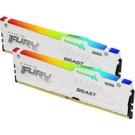 Kingston Fury Beast White RGB DDR5 6000MHz 2x16GB (KF560C36BWEAK2-32)