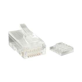 Stranded Cat 6 RJ45 Modular Plug Connector 50 Pack