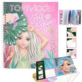 Top Model TOP Coloring Book Stick & Shine