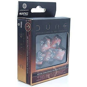 Modiphius Entertainment Dune RPG Dice Set Harkonnen