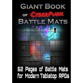 Giant Book of CyberPunk Battle Mats (A3 Format)