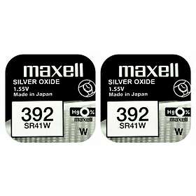 Maxell SR41W silveroxidbatteri 392