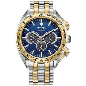 Citizen CA4544-53L Men's Chronograph Eco-Drive Blue Dial Watch