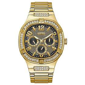 Guess GW0576G2 Men's Black and Gold Crystal Dial Gold Tone Watch