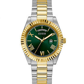 Guess GW0265G8 Men's Connoisseur Green Dial Two Tone Watch