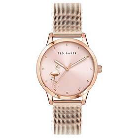 Ted Baker BKPFZF011 Women's Fitzrovia Flamingo Rose Watch