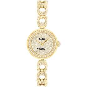 Coach 14504219 Women's Gracie (23mm) Crystal-Set Dial Gold Watch
