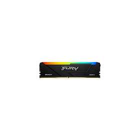 Kingston FURY Beast RGB 2x32GB DDR4 RAM 2666MHz DIMM 288-pin Icke ECC CL16 (KF426C16BB2AK2/64)