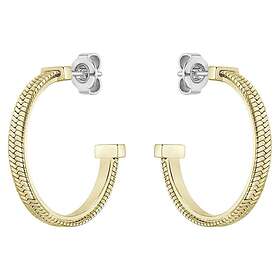 Boss 1580483 Zia Gold Tone IP Stainless Steel Hoop Jewellery